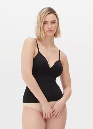 Primark built-in bra cami top топ майка с бра /9390/