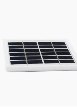 Лампа светодиодная аккумуляторная vhg cl-508 с солнечной панелью 10вт 5600k 6в led solar emergency bulb4 фото