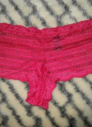 Яскраві мереживні трусики george