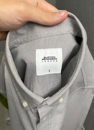 Сіра сорочка від бренда burton5 фото