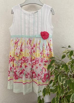 Стильное платье blueber, 4-5 лет