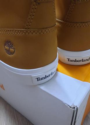 Ботинки, чоботи timberland.  / сапоги кеды кроссовки кожа,7 фото