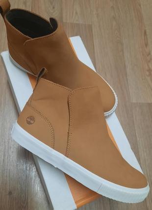 Ботинки, чоботи timberland.  / сапоги кеды кроссовки кожа,3 фото