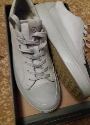 Кожаные кеды отecco 40р в идеальном состоянии