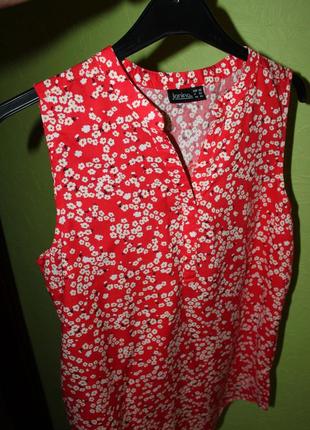 Новая летняя вискозная блузка, 38 евроразмер, наш 48 размер от yanina, нитевичка6 фото