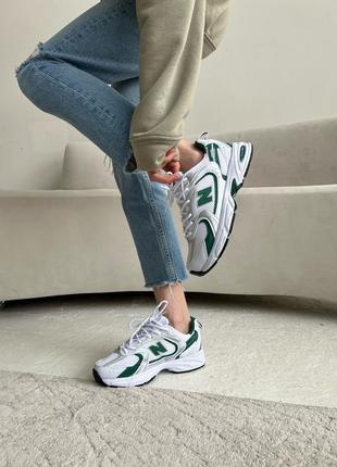 Женские кроссовки new balance 530 green