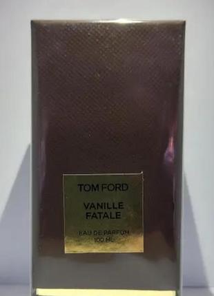 Парфюмированная вода объем 100 мл. в стиле tom ford vanille fatale1 фото