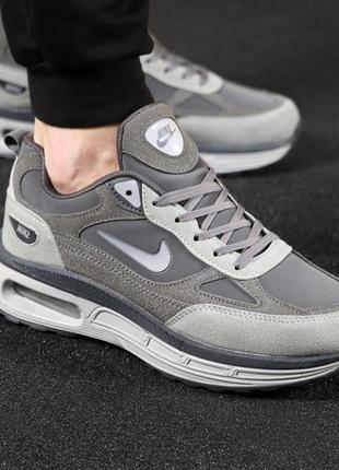 Сірі кросівки nike чоловічі