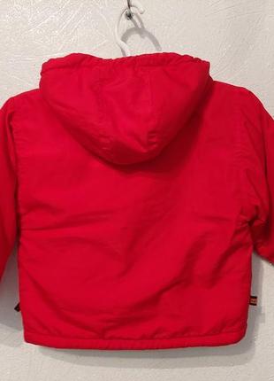 Курточка, красная куртка демисезон унисекс2 фото