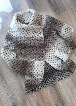 Стильный пиджак-накидка