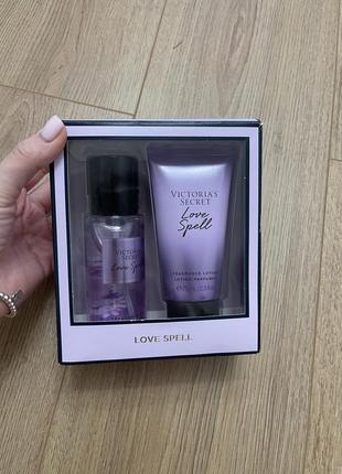 Подарочный набор victoria’s secret love spell