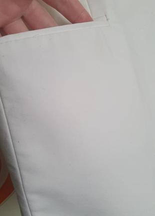 Белый пиджак incity без рукавов3 фото