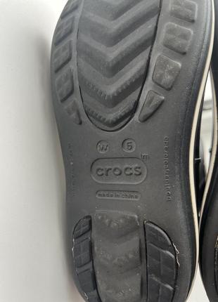 Черные дождевые сапоги crocs rain boot оригинал w59 фото
