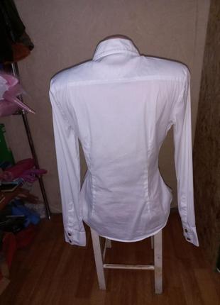 Белоснежная рубашка vivienne westwood 48 размер5 фото