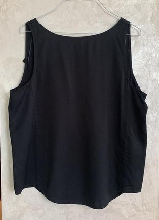 Топ блуза с разрезом по спинке бренда calvin klein. оригинал. размер s-m.