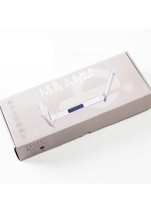 Настольная led лампа vhg tx26cо с календарем и беспроводной зарядкой white