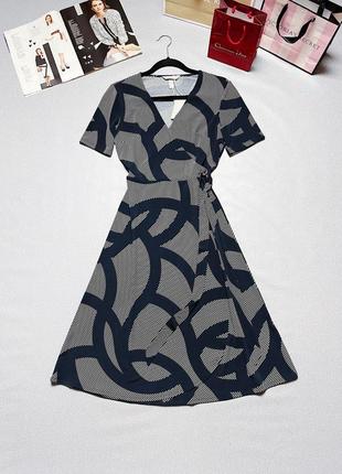 Роскошное платье на запах h&m