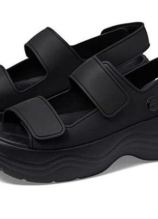 Женские босоножки на платформе Solarized crocs оригинал w9,w10