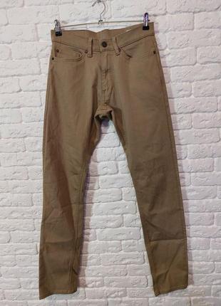 Фирменные стрейчевые джинсы слим 28р.