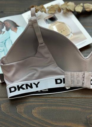 Бюстгалтер dkny безшовний сiрий2 фото