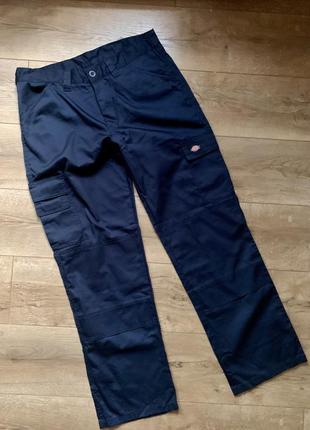 Штаны карго dickies eagle cargo navy pants.w 34. как новые3 фото