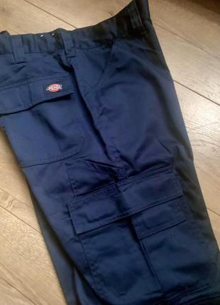 Штаны карго dickies eagle cargo navy pants.w 34. как новые8 фото