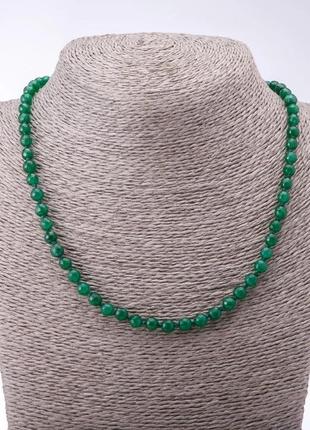 Бусы хризопраз