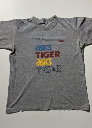 Футболка vintage asics tiger tee