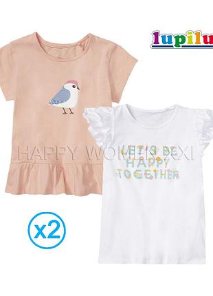 2-6 років набір футболок для дівчинки базова футболка бавовна дитяча бавовняна футболочка