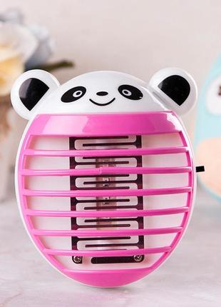 Детский ночник vinhomegoods противомоскитный panda розовый