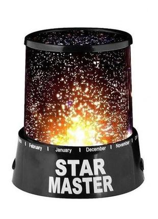 Проєктор зоряного неба star master з usb-кабелем і адаптером black5 фото