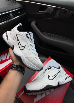 Nike air max monarch iv all white black