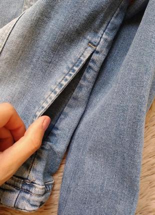 Класна джинсовці оверсайз/джинсова курточка/куртка/піджак/жакет4 фото