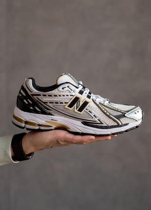 Чоловічі кросівки new balance 1906r white/gold