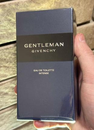 Givenchy gentleman  intense edt, 100ml, оригінал, новий!