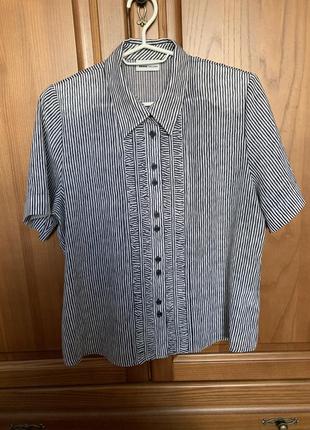 Рубашка блуза frank walder 42 евро размер