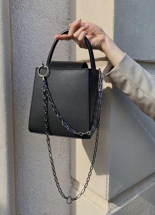Кожаная женская сумка paris yin бочонок, сумочка из натуральной кожи1 фото