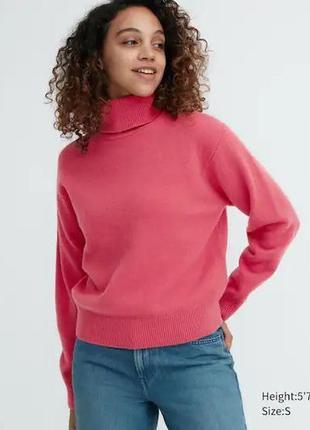 Гольф премиум класса из овечьей шерсти lambswool&nbsp; uniqlo