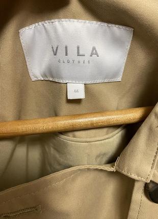 Новый тренч от vila clothes6 фото