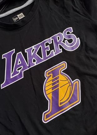 Футболка new era (los angeles lakers)3 фото