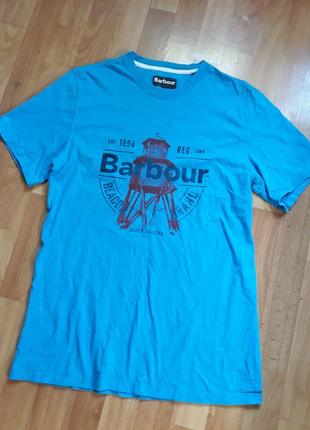 Футболка barbour ,💯оригінал