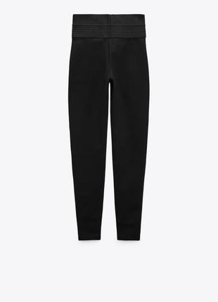 Легінси, лосини, брюки, резинка, ефект утяжки, zara j02 фото