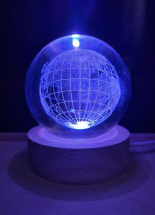 Светильник ночник подсветка "платочный шар" светильник слой5 фото