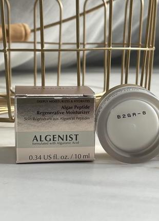 Восстанавливающий крем с пептидами algenist algae peptide regenerative moisturizer2 фото