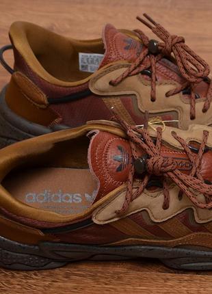 Adidas originals ozweego wild brown кроссовки оригинал6 фото