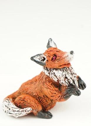 Фігурка лисиця сувенір лис fox figurine