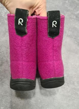 Валянки сапоги сапожки волок войлок войлок войлочные розовые теплые reima6 фото