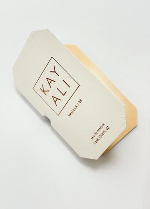 Пробник парфюма kayali vanilla 28, 1.5 ml