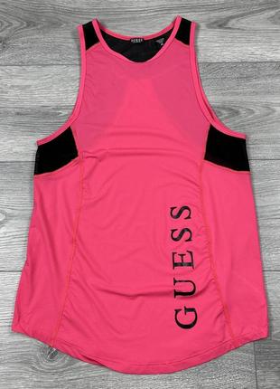 Женская оригинальная спортивная майка guess