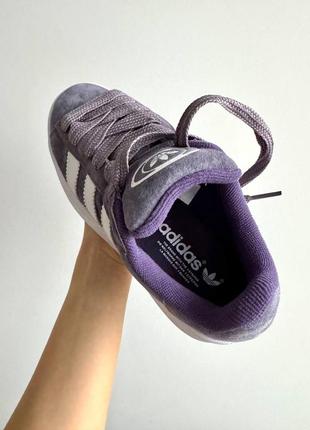 Кроссовки adidas campus '00s shadow violet/cloud white3 фото